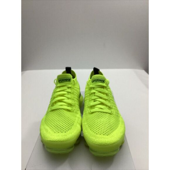 Nike Air Vapormax Flyknit 2 Volt White- Black Womens Size‎ 7 SKU #3008